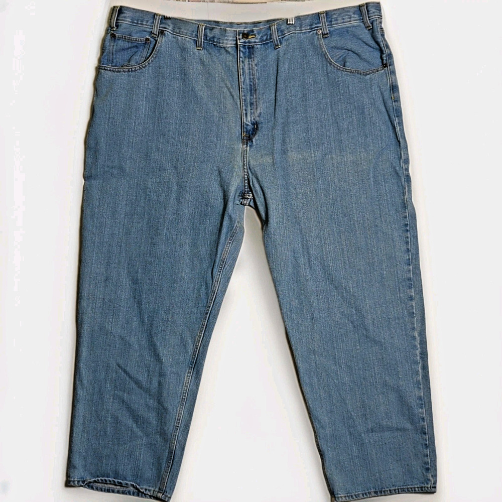 Arizona Jean Co Relaxed Jeans | 54x30 | Light Wash Denim